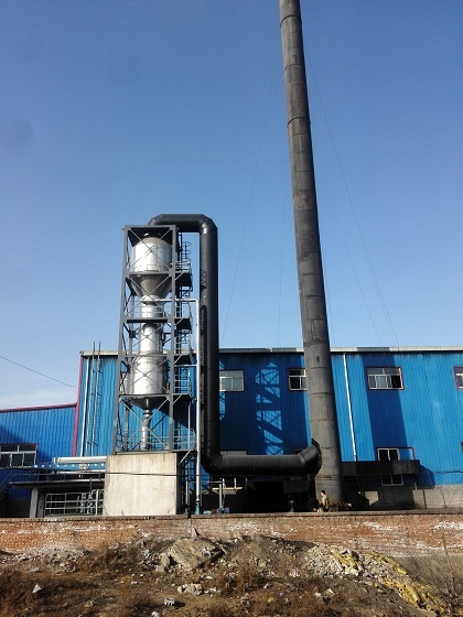 煤粉爐鍋爐氣動乳化脫硫塔脫硫、脫硝、除塵、消白一體化