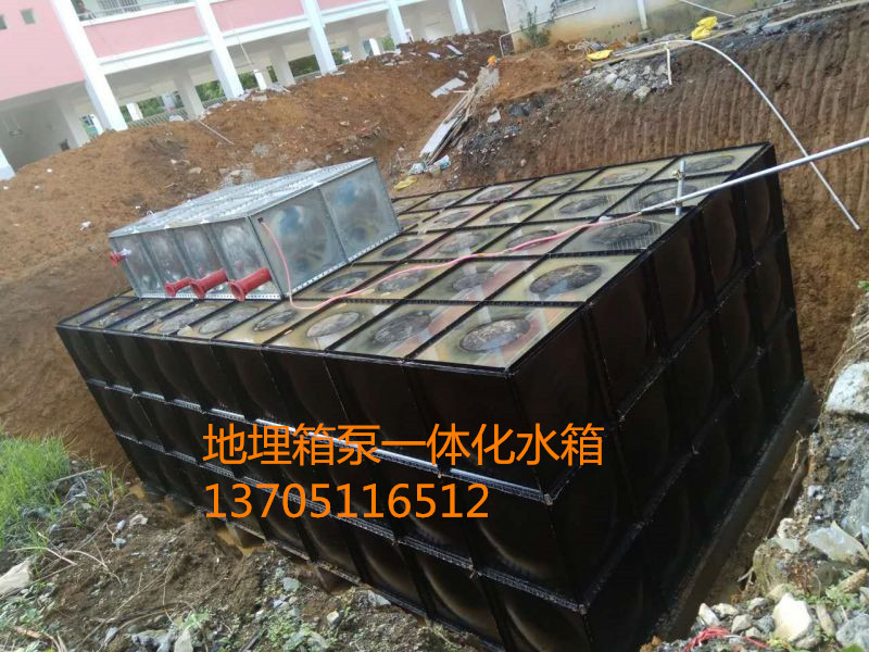 不銹鋼YMSW大模塊水箱，地埋箱泵一體化泵站