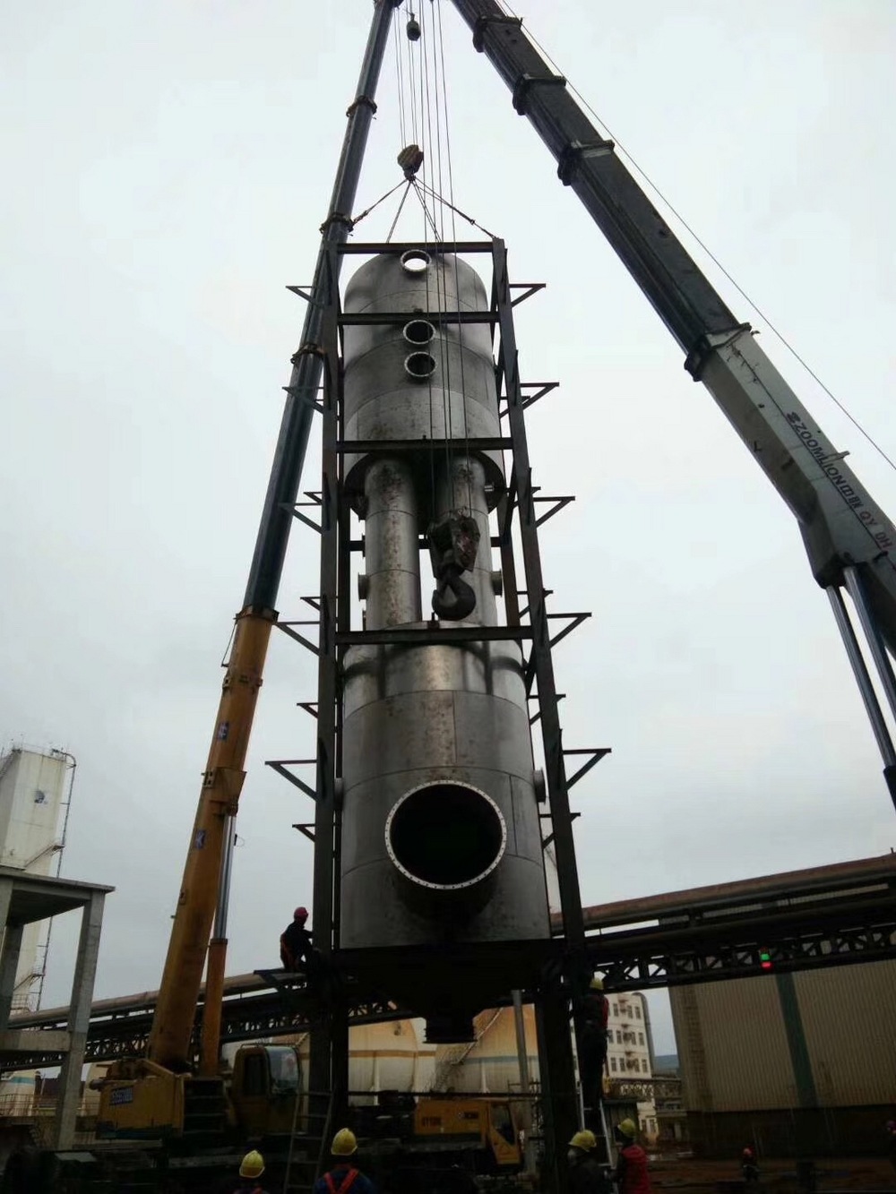 煙化爐氣動乳化脫硫塔脫硫、脫硝、除塵、消白一體化