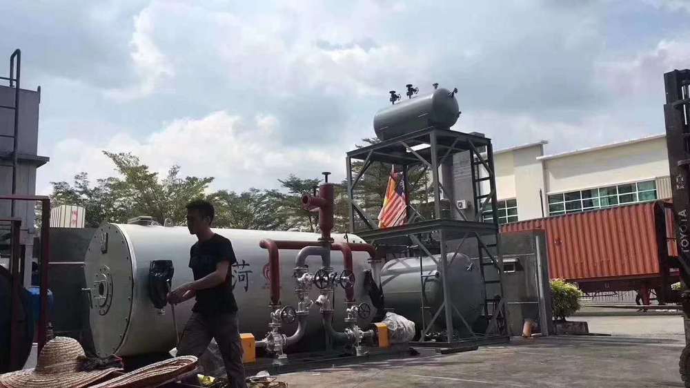 WNS8-1.25-Q(y)山東中杰優質鍋爐供應商；全自動燃油氣鍋爐